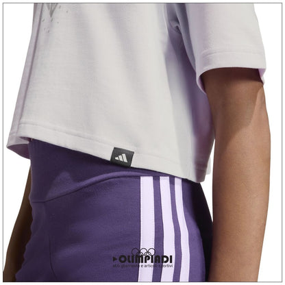 T-Shirt Ragazza Adidas Glam Tee - KA2971 | Lilla (Ice Lavender)