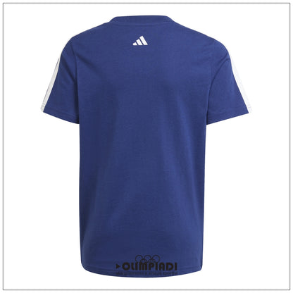 T-Shirt Ragazzo Adidas Collegiate Tee - JL6138 | Blu Scuro