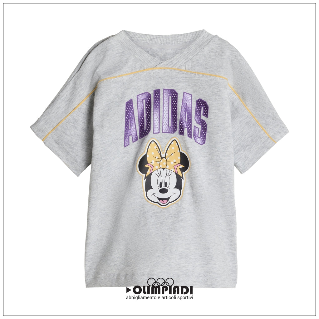 Completo Neonato Adidas Disney Mickey Mouse Jogger - JZ3549 | Bianco, Giallo e Viola