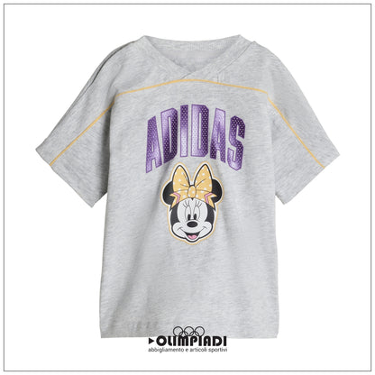 Completo Neonato Adidas Disney Mickey Mouse Jogger - JZ3549 | Bianco, Giallo e Viola