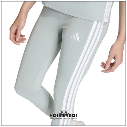 Leggings Donna Adidas Essentials 3-Stripes - KC5176 | Azzurro Pastello