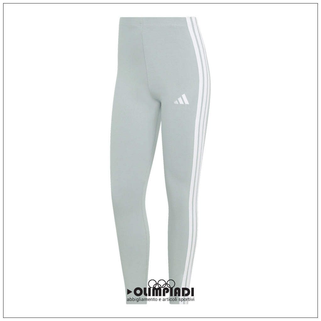 Leggings Donna Adidas Essentials 3-Stripes - KC5176 | Azzurro Pastello