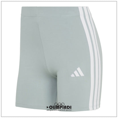 Pantaloncini Ciclista Donna Adidas Essentials 3-Stripes - KC5190 | Azzurro Pastello