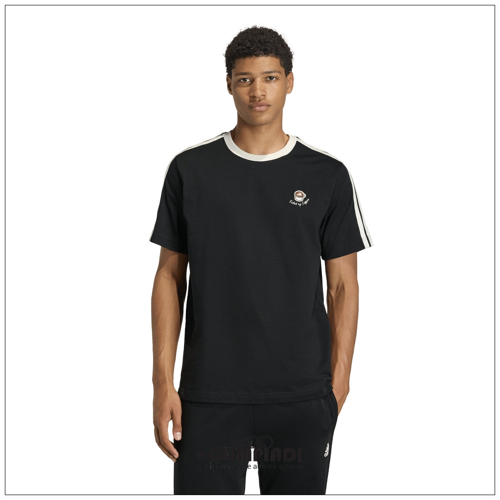 T-Shirt Uomo Adidas Coffee Cup Tee - KG5413 | Nero