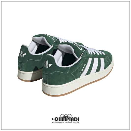 Scarpe Sneakers Unisex Adidas Campus 00s - H03472 | Verde Scuro