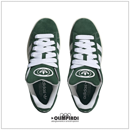 Scarpe Sneakers Unisex Adidas Campus 00s - H03472 | Verde Scuro