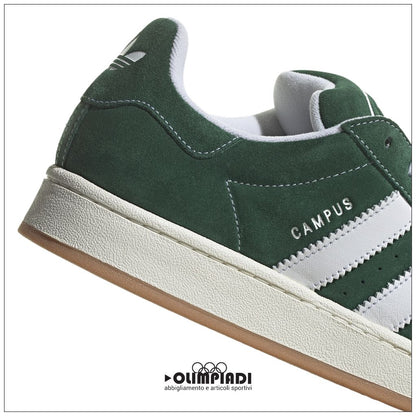 Scarpe Sneakers Unisex Adidas Campus 00s - H03472 | Verde Scuro