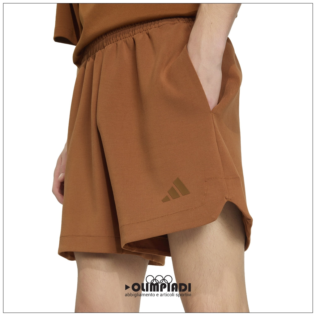 Pantaloncini Uomo Adidas Studio Lounge Shorts - KF8582 | Ruggine