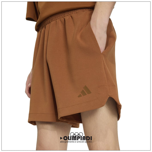 Pantaloncini Uomo Adidas Studio Lounge Shorts - KF8582 | Ruggine