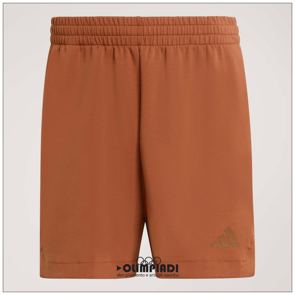 Pantaloncini Uomo Adidas Studio Lounge Shorts - KF8582 | Ruggine