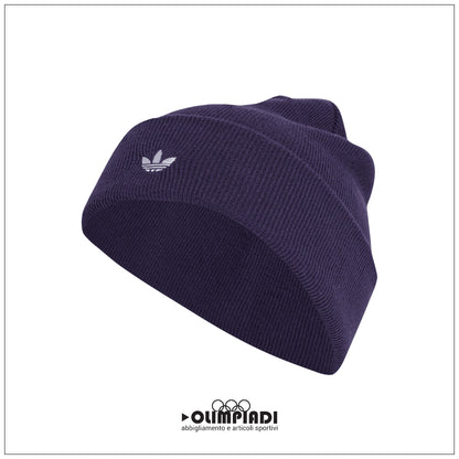 Cappello Cuffia Adidas Adicolor Beanie - JZ4982 | Viola Scuro