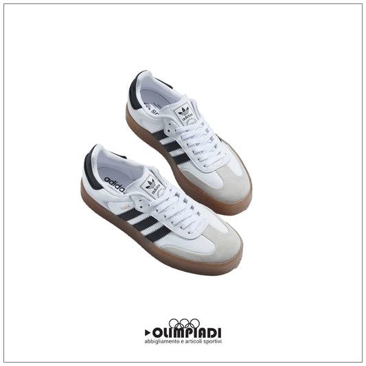 Scarpe Sneakers Donna Adidas Sambae - JI1349 | Bianco e Nero