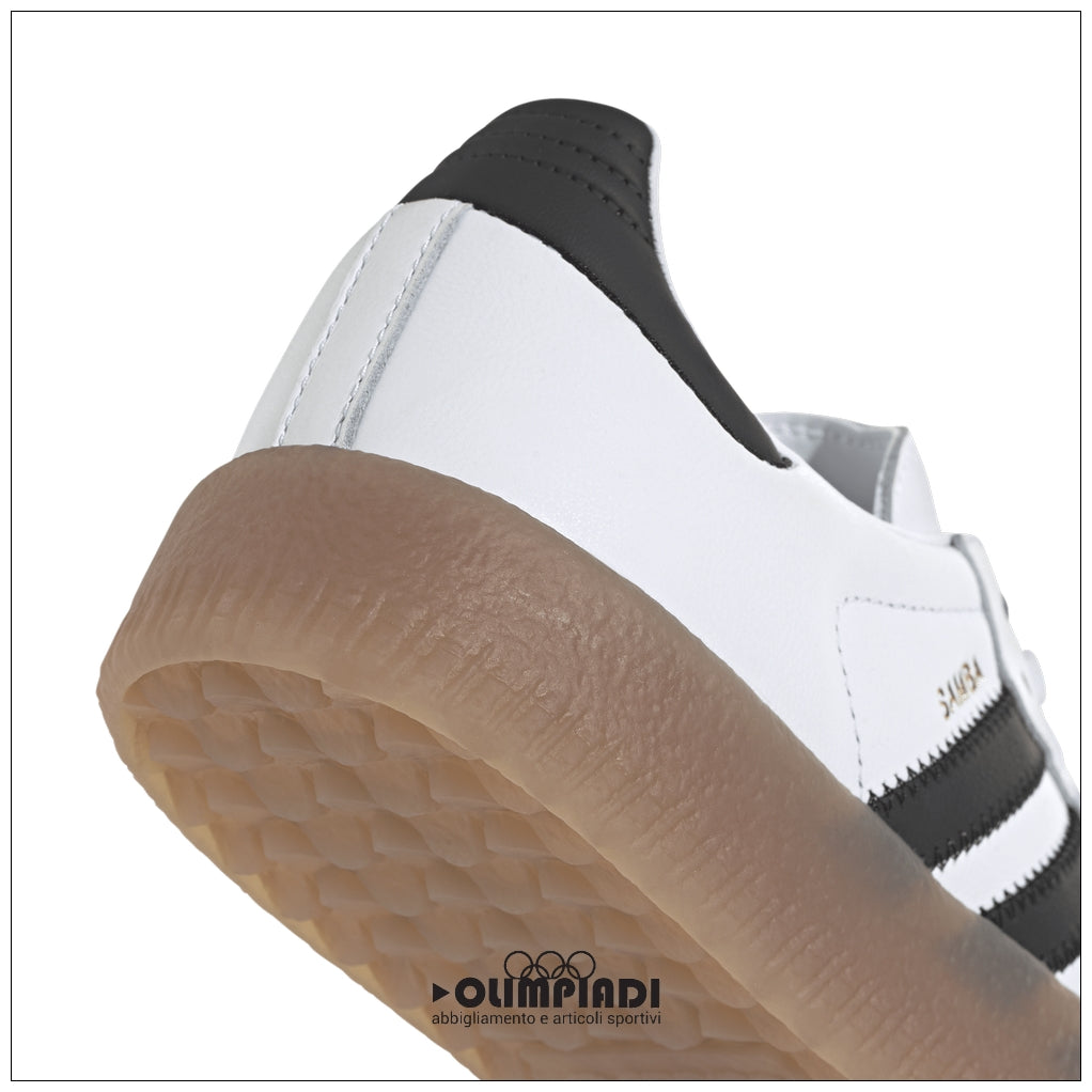 Scarpe Sneakers Donna Adidas Sambae - JI1349 | Bianco e Nero