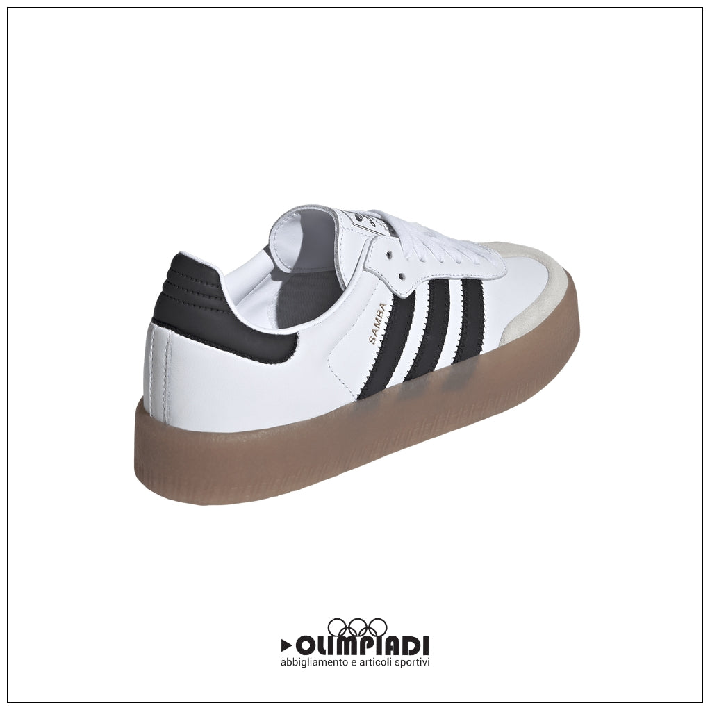 Scarpe Sneakers Donna Adidas Sambae - JI1349 | Bianco e Nero