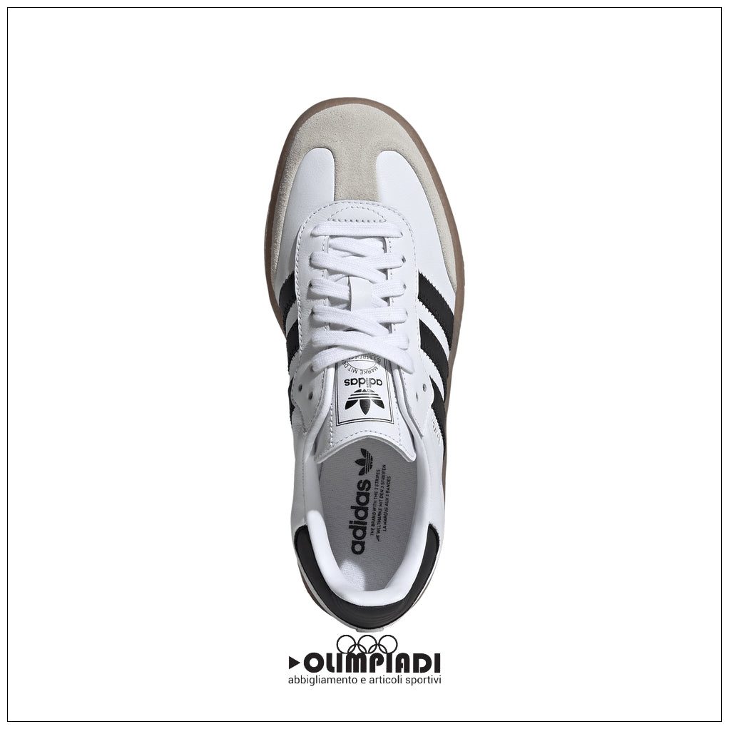 Scarpe Sneakers Donna Adidas Sambae - JI1349 | Bianco e Nero