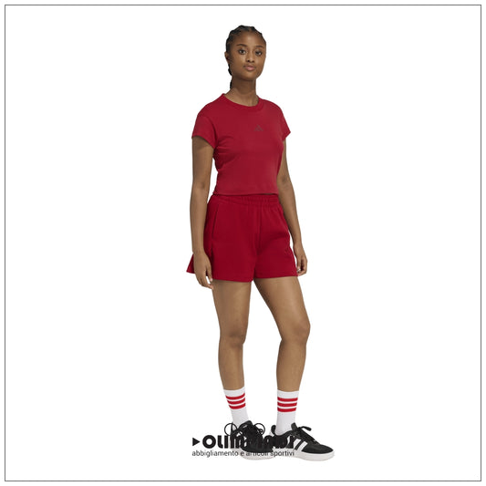 Pantaloncini Donna Adidas Sportswear Shorts - KD7707 | Rosso
