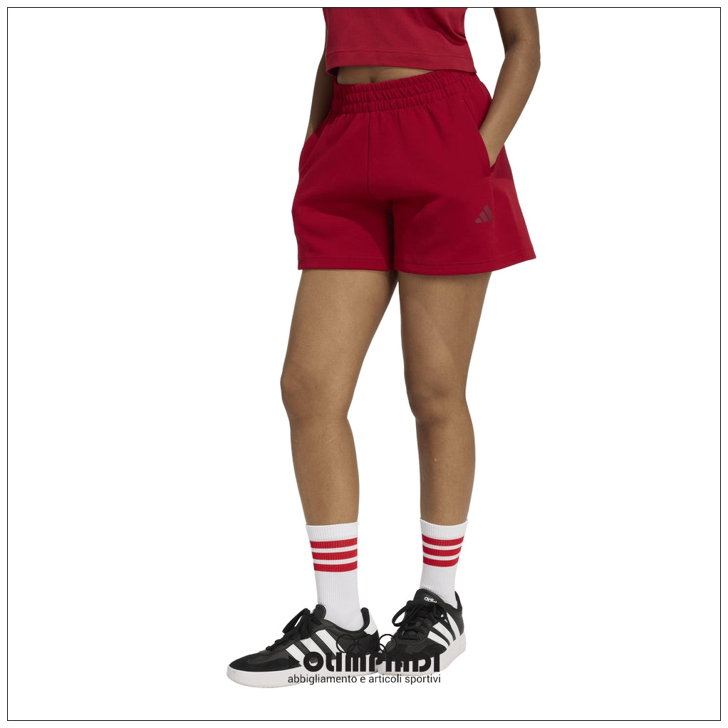 Pantaloncini Donna Adidas Sportswear Shorts - KD7707 | Rosso