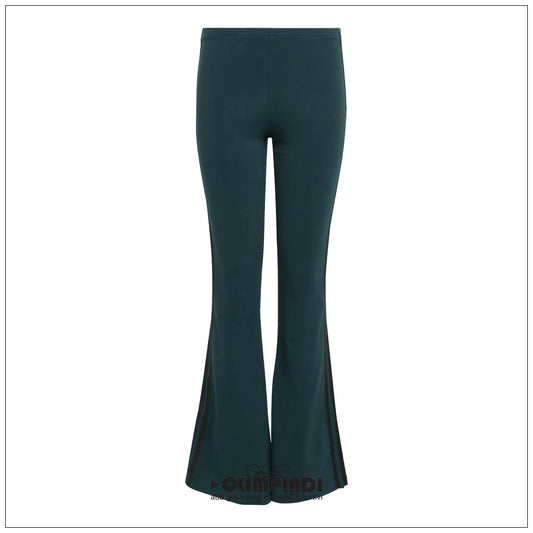 Leggings Svasati Donna Adidas Originals Flare - JV8617 | Verde Scuro