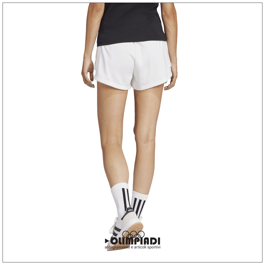Pantaloncini Donna Adidas French Terry Shorts - JD9945 | Bianco