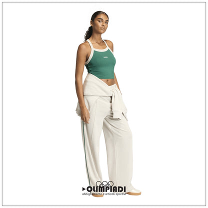 Canotta Crop Donna Adidas Tank Top - JZ0195 | Verde