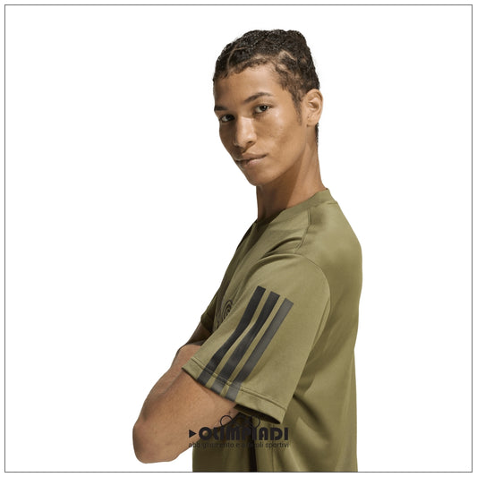 T-Shirt Uomo Adidas Tiro Wordmark - KB1598 | Verde Oliva