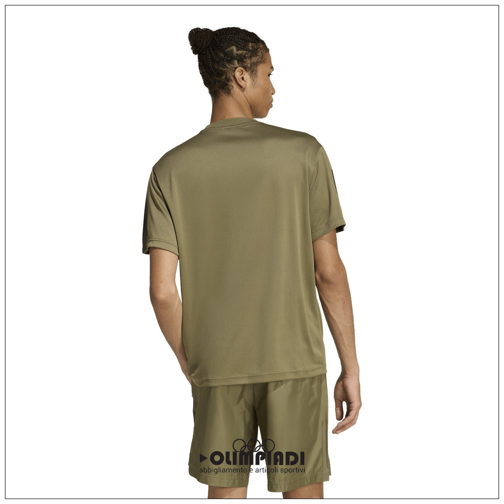 T-Shirt Uomo Adidas Tiro Wordmark - KB1598 | Verde Oliva