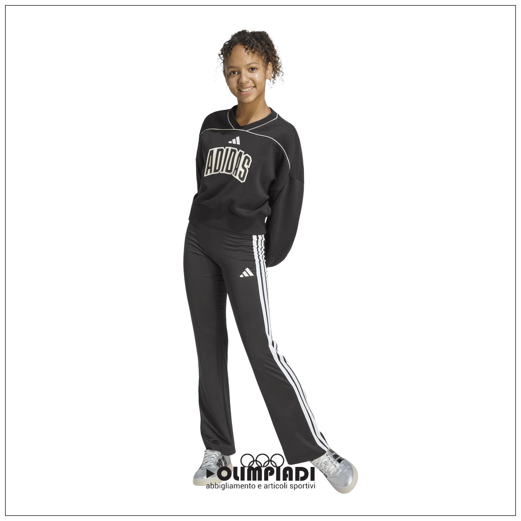 Felpa Ragazza Adidas Studio - KB7029 | Nero