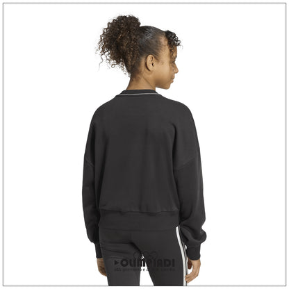 Felpa Ragazza Adidas Studio - KB7029 | Nero