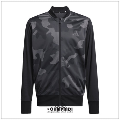 Tuta Sportiva Ragazzo/a Adidas Camo Tracksuit - KR9054 | Nero