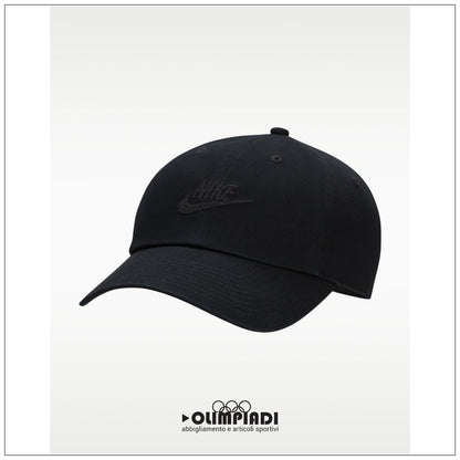 Cappellino Unisex Nike Club Cap - FB5368-010 | Nero