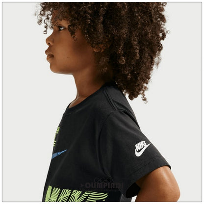 Completo Ragazzo Nike Relaxed Jersey Set Nero - 86N737-023
