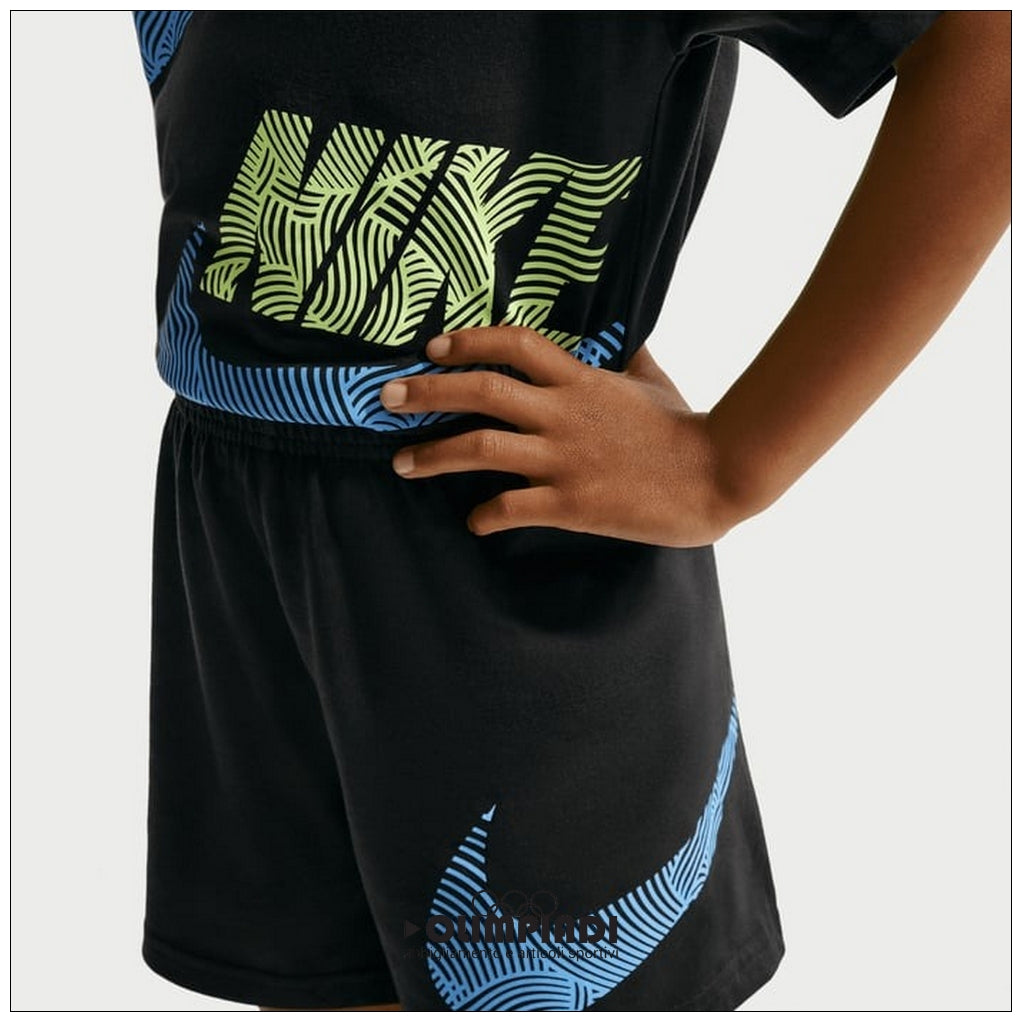 Completo Ragazzo Nike Relaxed Jersey Set Nero - 86N737-023