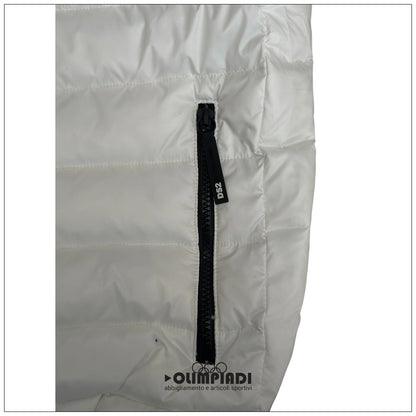 Smanicato Reversibile Uomo DS2 Bianco Piumino Gilet - SS26321-BIANCO