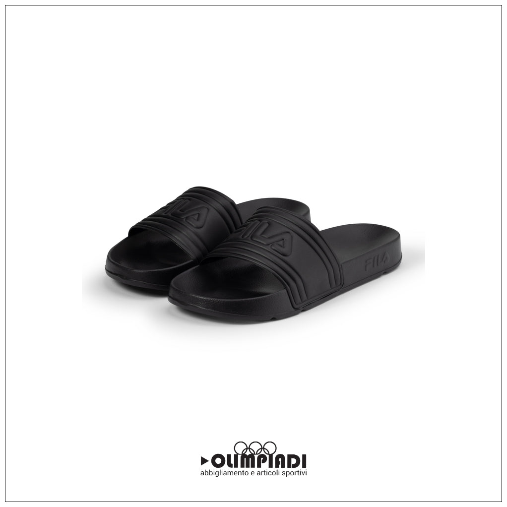 Ciabatte Slide Uomo Fila Morro Bay Slipper Nere - FFM0204-83052