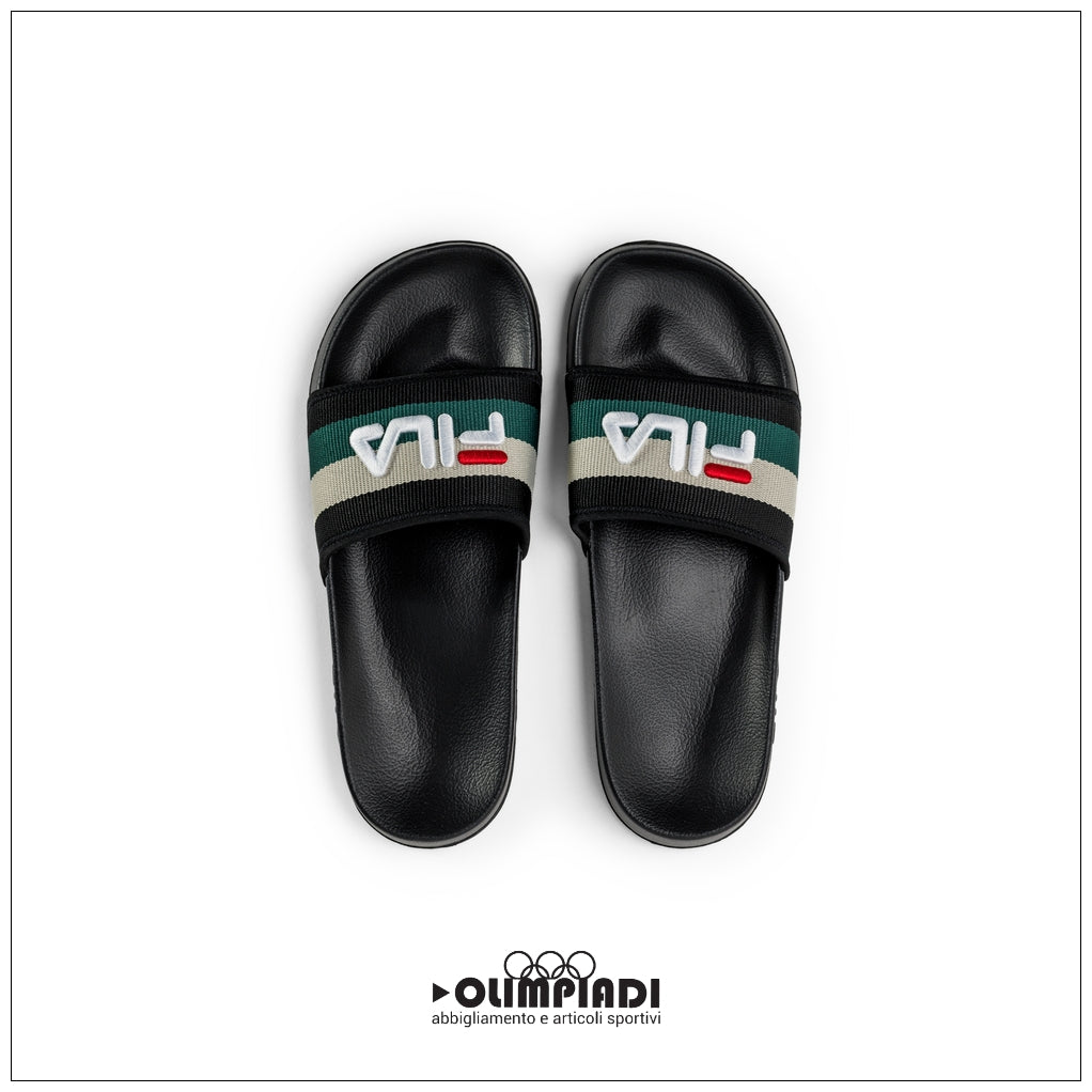 Ciabatte Slide Uomo Fila Morro Bay Stripes - FFM0426-83552