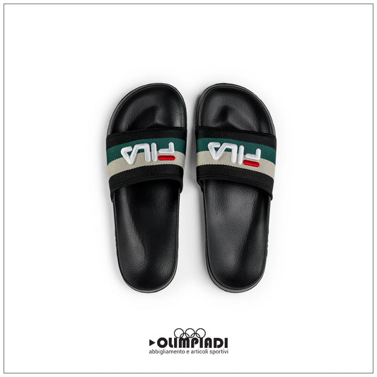 Ciabatte Slide Uomo Fila Morro Bay Stripes - FFM0426-83552