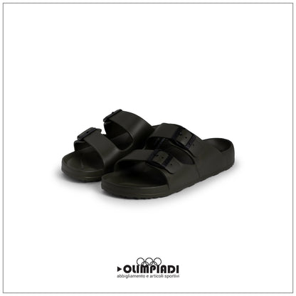 Ciabatte Sandali Uomo Fila Matero Slipper Verde Militare - FFM0421-60017