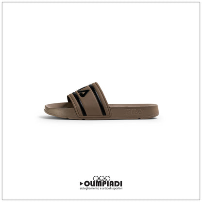 Ciabatte Slide Uomo Fila Morro Bay Slipper 2.0 Marroni - 1010930-70008