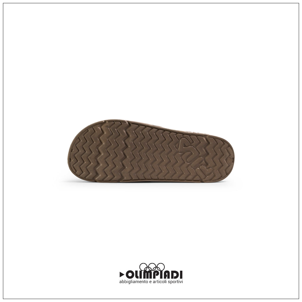 Ciabatte Slide Uomo Fila Morro Bay Slipper 2.0 Marroni - 1010930-70008