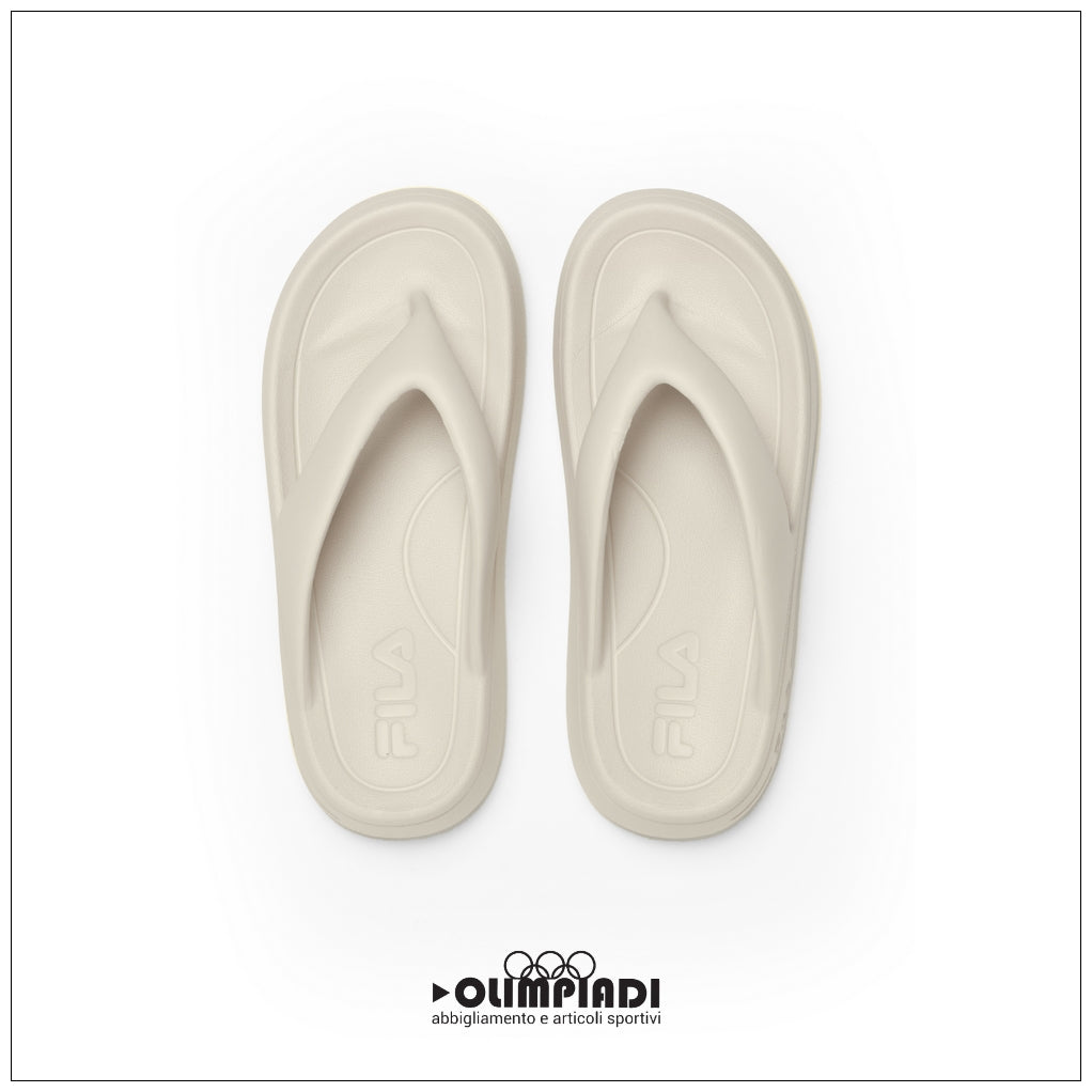 Infradito Donna Fila Superbubble Slipper Panna - FFW0595-70027