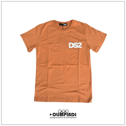 T-shirt Uomo DS2 Caramello Maglietta Maniche Corte - SS26267-CARAMELLO