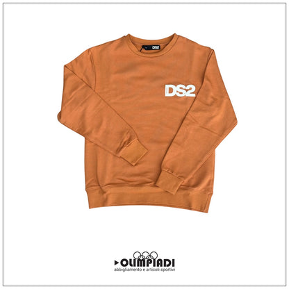 Felpa Girocollo Uomo DS2 Caramello French Terry - SS26269-CARAMELLO