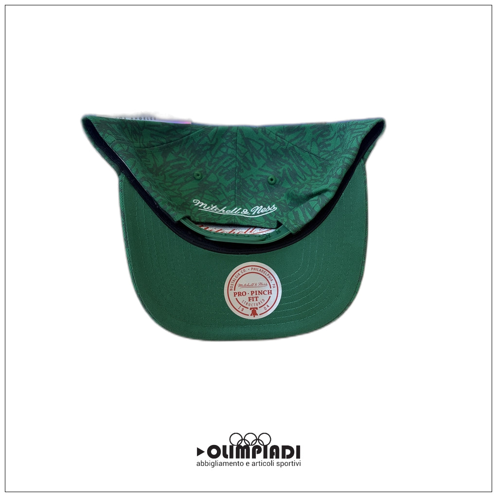 Cappello Mitchell & Ness Boston Celtics Hip Hop Pro Crown - HP13762-BCEGREN