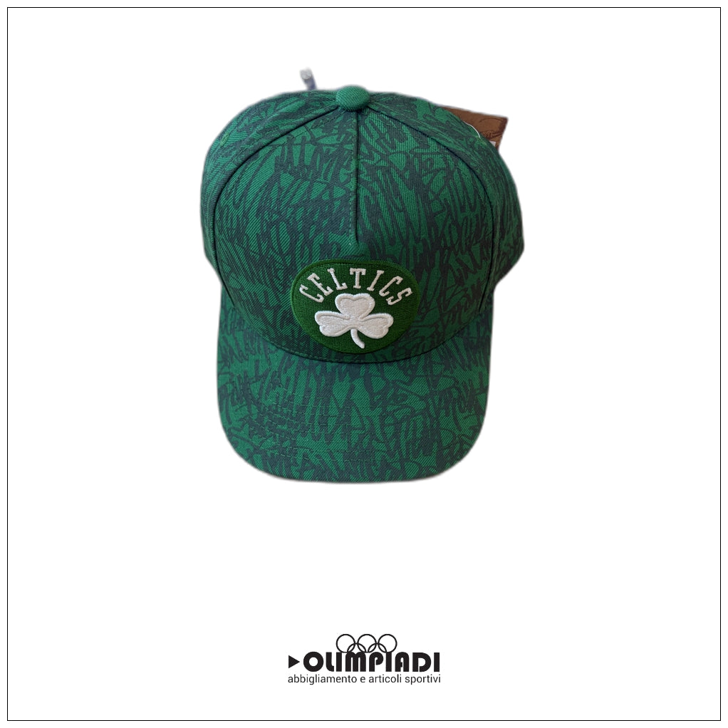 Cappello Mitchell & Ness Boston Celtics Hip Hop Pro Crown - HP13762-BCEGREN
