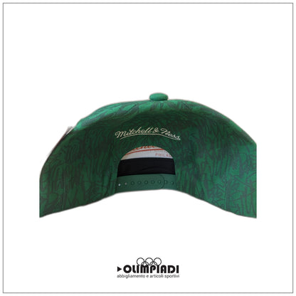 Cappello Mitchell & Ness Boston Celtics Hip Hop Pro Crown - HP13762-BCEGREN