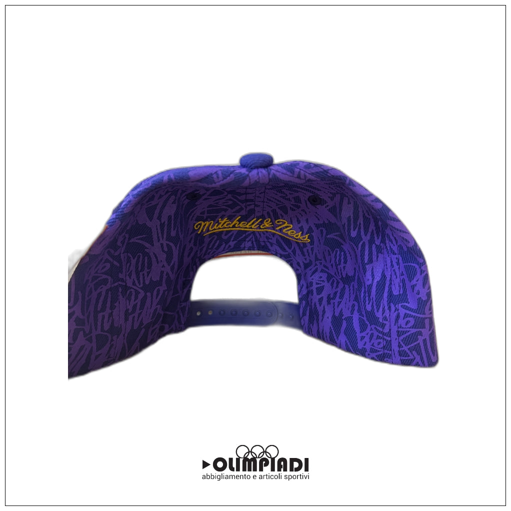 Cappello Mitchell & Ness Los Angeles Lakers Hip Hop Pro Crown - HP13762-LALPURP
