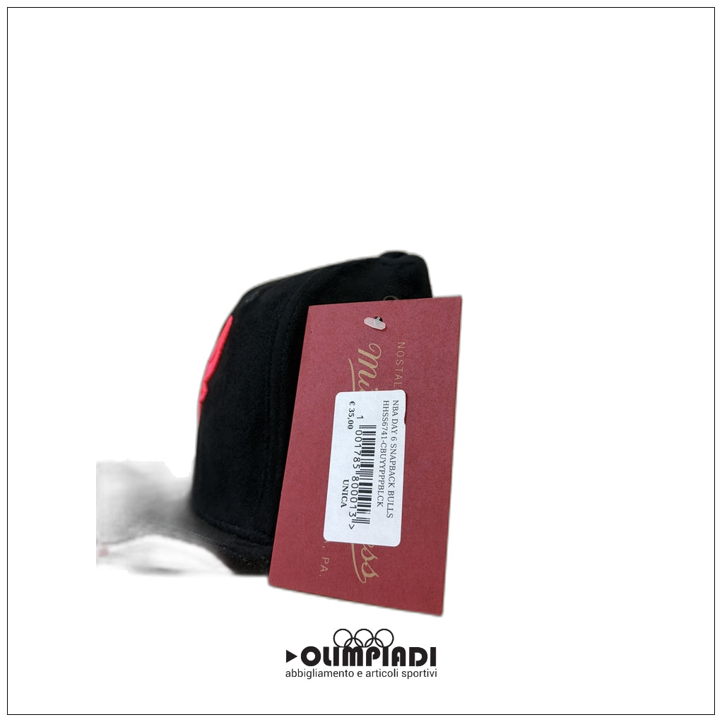 Cappello Mitchell & Ness Chicago Bulls Day 6 Snapback - HHSS6741-CBUYYPPPBLCK