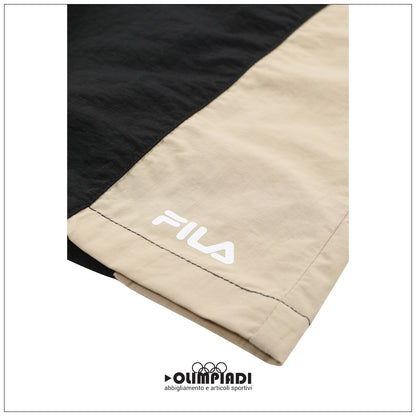 Boxer Mare Junior Fila Tellaro Color Block Nero/Beige - FAT0855-83521