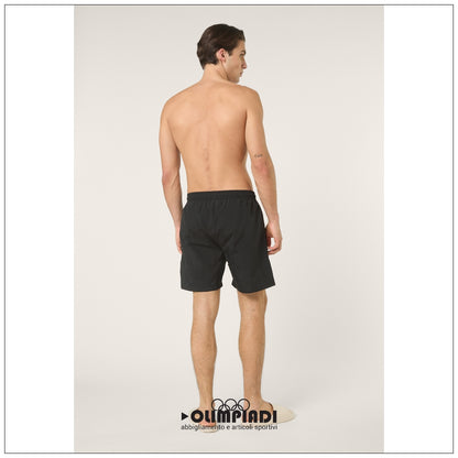 Boxer Mare Uomo Fila Caravello Nero Maxi Logo - FAM1234-80010
