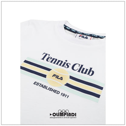 T-shirt Junior Fila Coltano Bianca - FAK0486-10001
